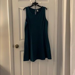 Teal dress
